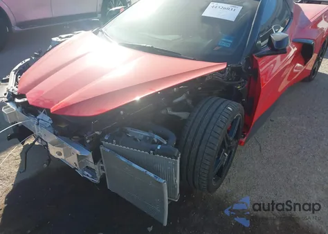 2021 Chevrolet Corvette Stingray Rwd 2Lt из США, поврежденный, VIN 1G1YB3D49M5118075